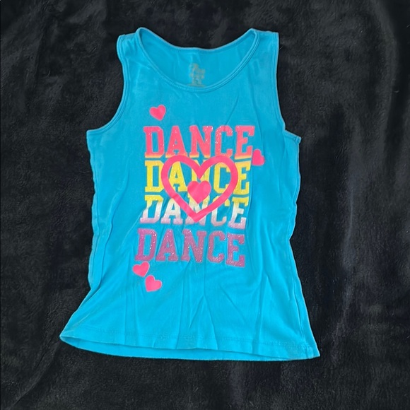 The Children's Place Other - The Children's Place Blue and Pink Dance Tank Top